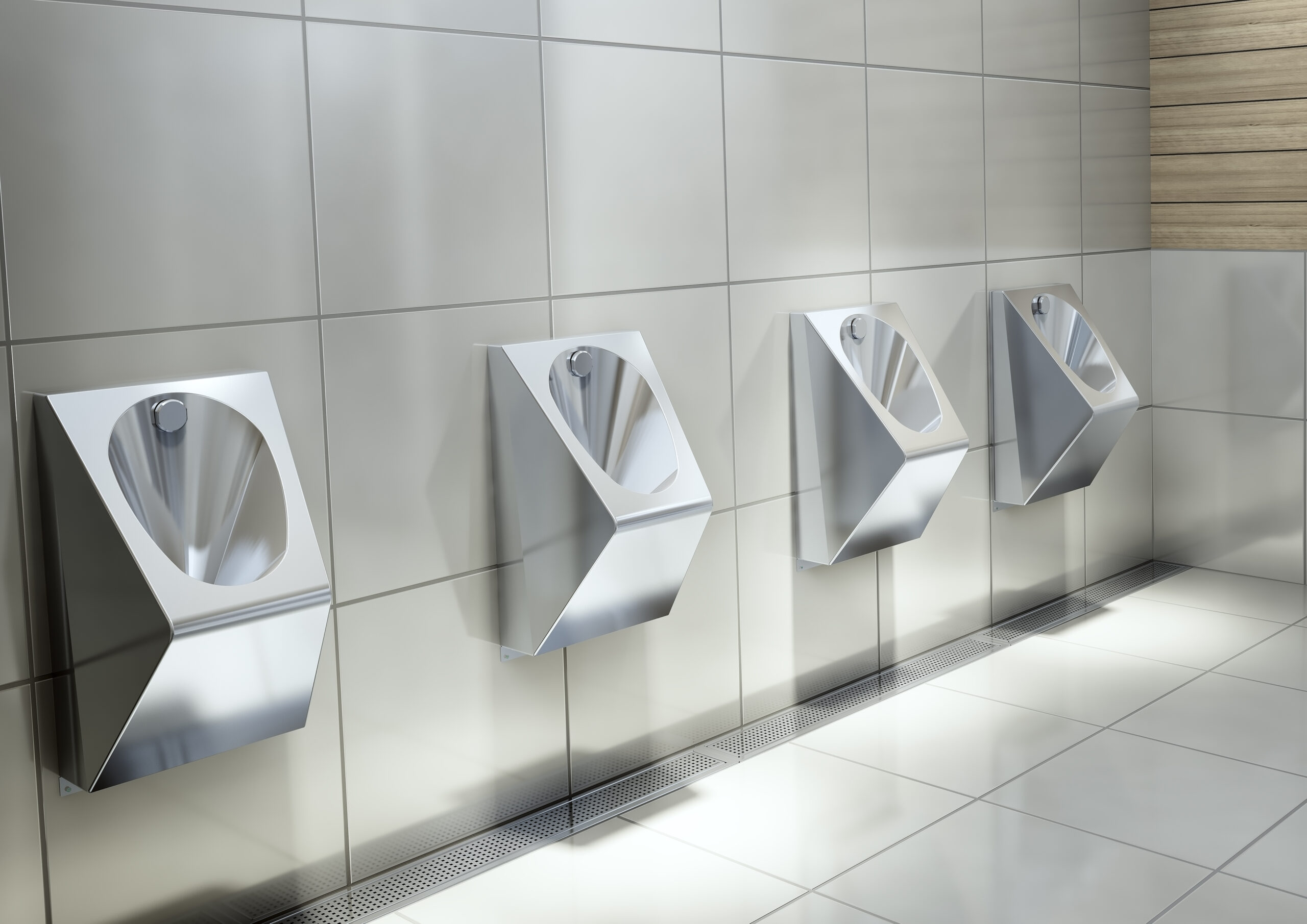 Purus rustfri sanitær urinal