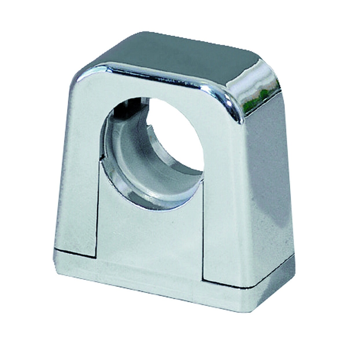 Rørbærer enkel Ø15/18/22 forkromet