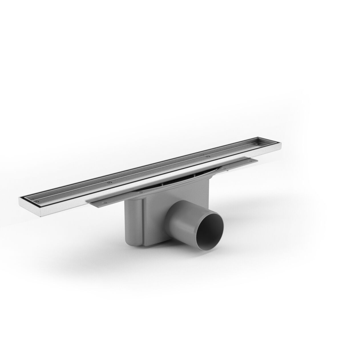 Tile+75+sida Purus Line Tile Insert 600 Ø75 sideutløp