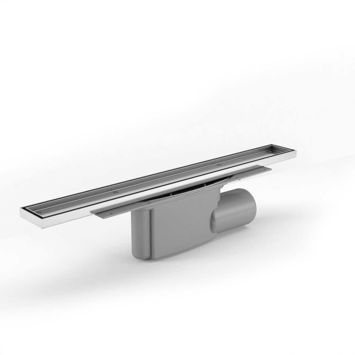 Tile+75+gavel Purus Line Tile Insert 600 Ø75 gavlutløp