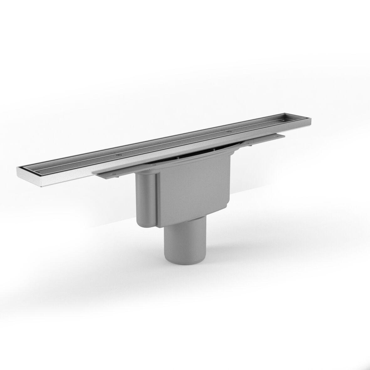 Tile+75+botte Purus Line Tile Insert 600 Ø75 bunnutløp