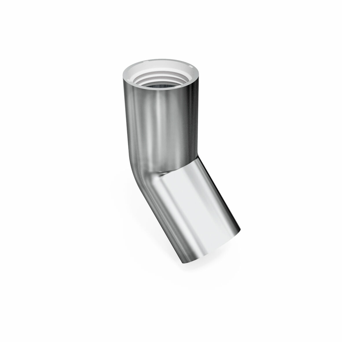 53727 Vinkel 32/45 indstik forkromet